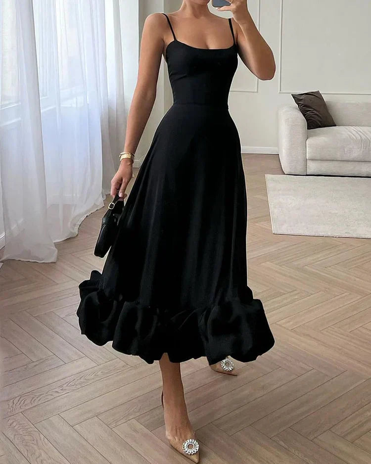 Schlichtes Kleid Mit Entspannter Passform Für Frauen