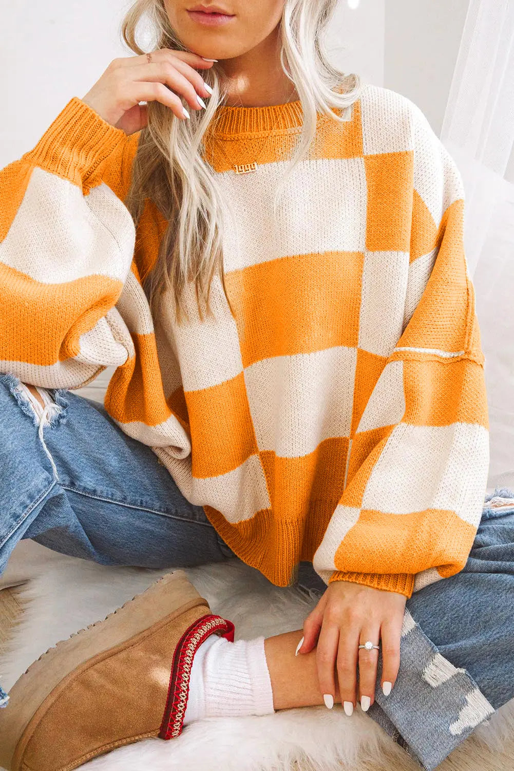 Luxuriöser Zopfmuster-Strickcardigan Für Frauen