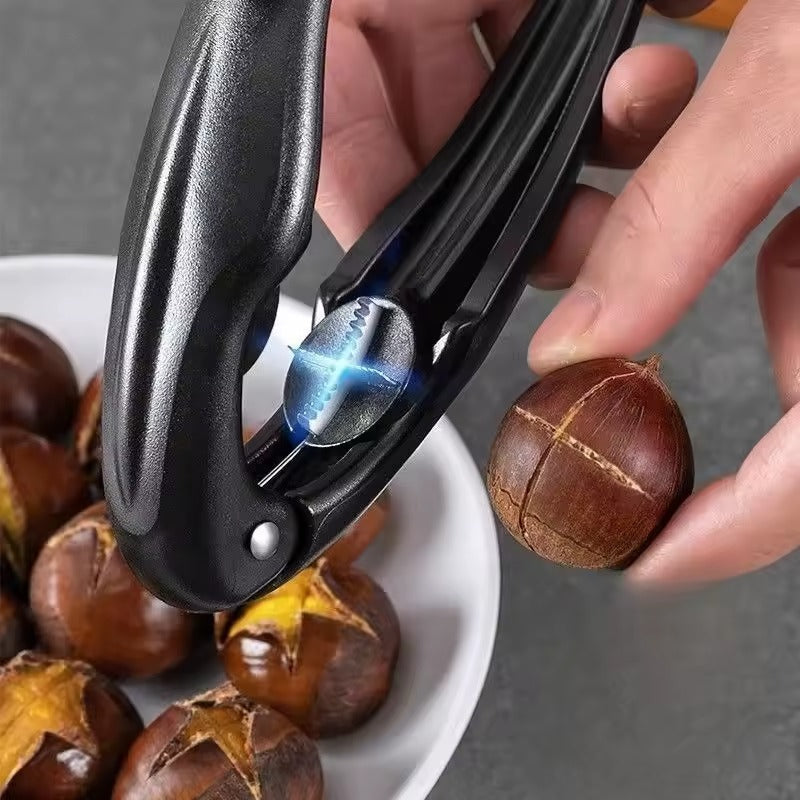 Nussschäler für Kastanien & harte Nüsse – sicher & kraftsparend product image 1