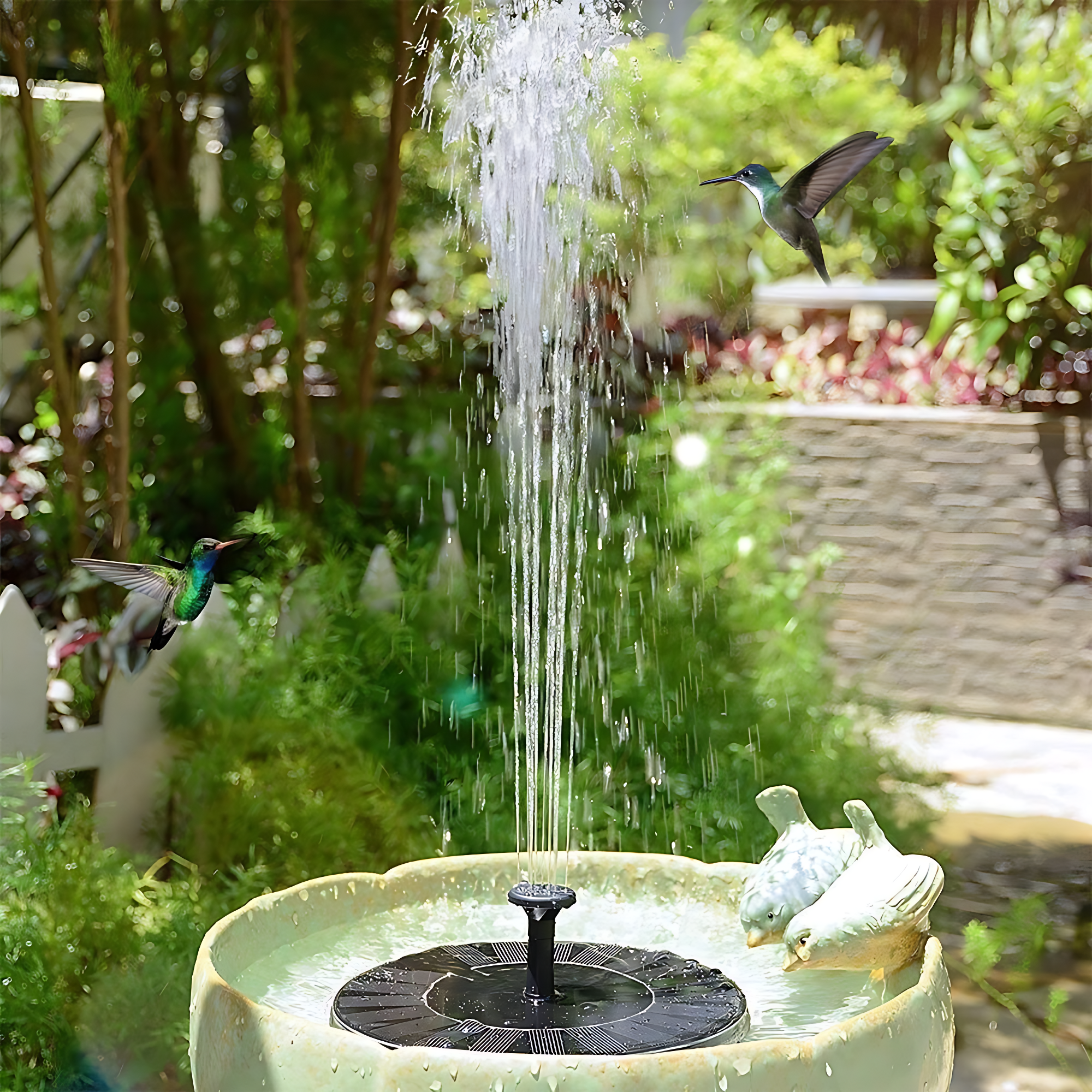SolarSpray™ – Solarbetriebene Wasserfontäne (Letzter Tag Rabatt) [50 % Rabatt]