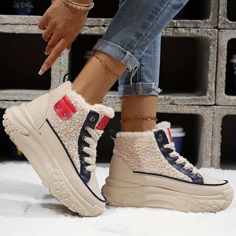 Schuhe aus samtweicher, verstärkter Baumwolle Für Frauen
