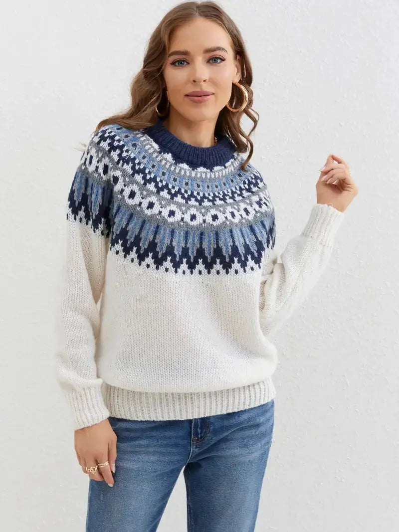 Gemütlicher Herbstpullover für Frauen