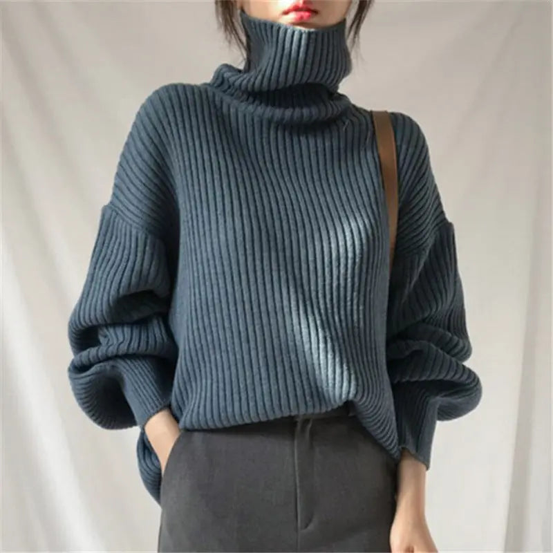Rollkragenpullover für Frauen