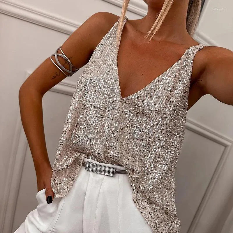 Hilma | Glitzerndes Abendoberteil