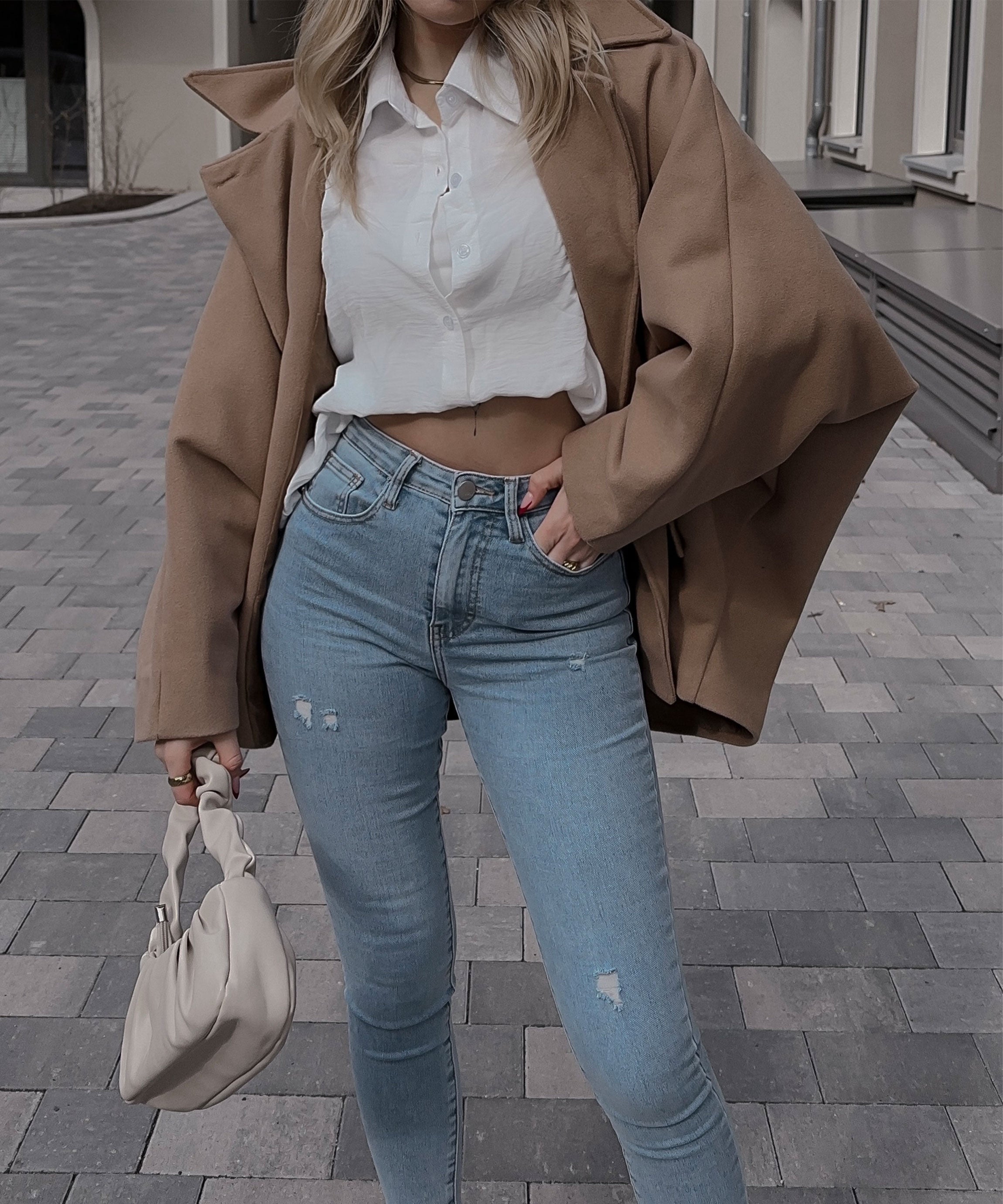Weiß Top mit zeitloser Frische für Frauen