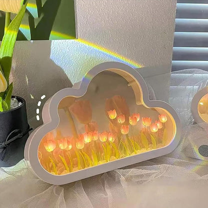 TulipGlow™ – Magische Spiegel für funkelnd bezaubernde Momente [50 % Rabatt]