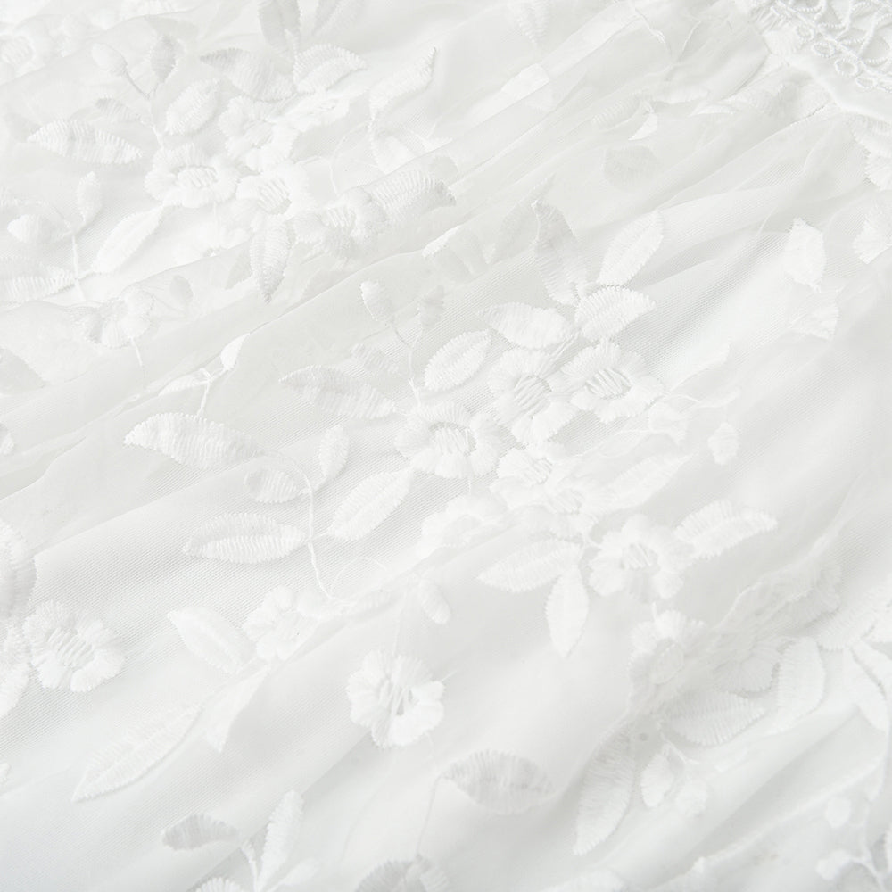 Annalora | Cocktailkleid mit Blumenstickerei