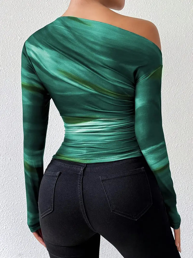 Off-Shoulder-Top mit Schmeichelhafter Passform für Damen