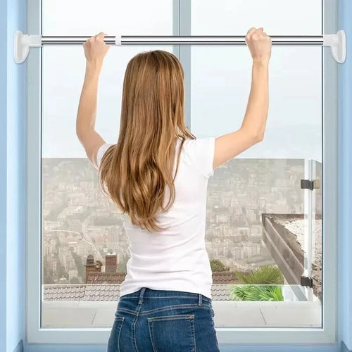 Teleskopstange Ohne Bohren Verstellbar Edelstahl Für Bad Küche product image 1