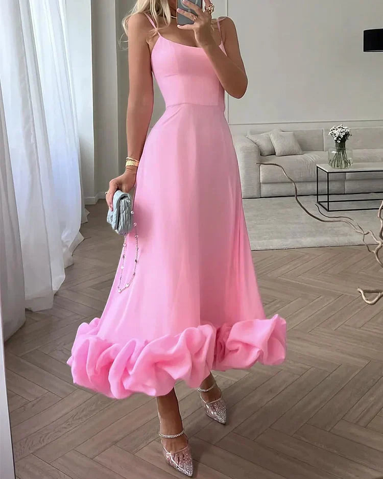 Schlichtes Kleid Mit Entspannter Passform Für Frauen