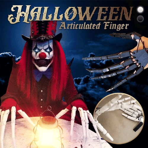 ScaryClaw™ – 3D-gelenkige Fingerverlängerung Halloween Deko [50% Rabatt]