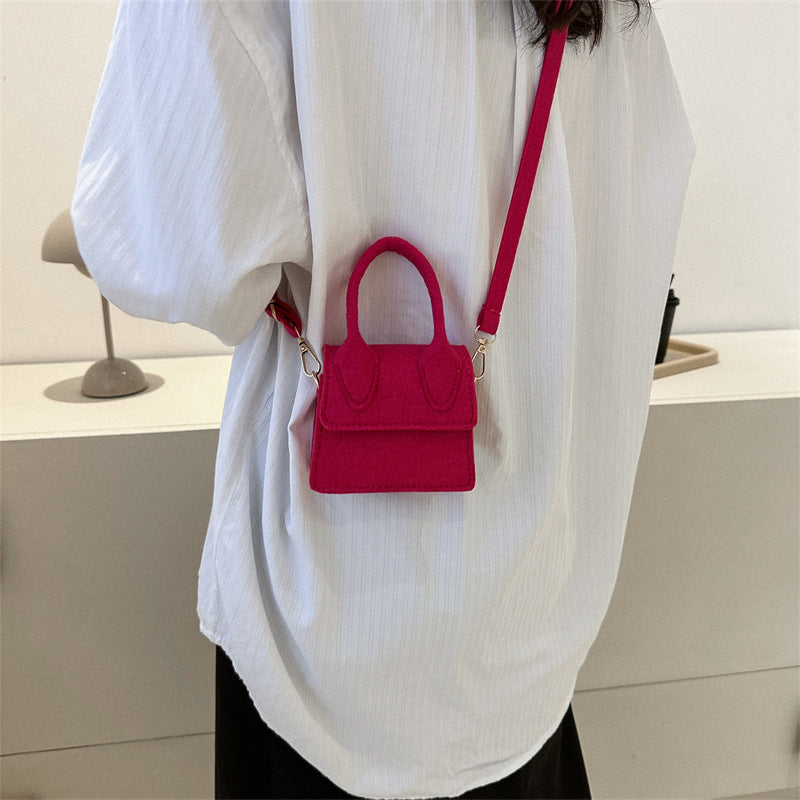 Schlichte Casual-Umhängetasche für Frauen
