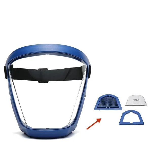 Gesichtsschutz Maske Transparent Für Arbeit Wiederverwendbar product image 8