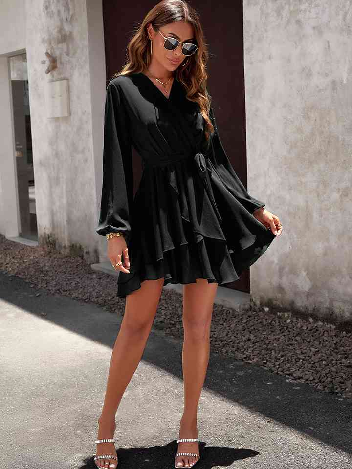 Giselda | Feminines Wickelkleid mit Volants