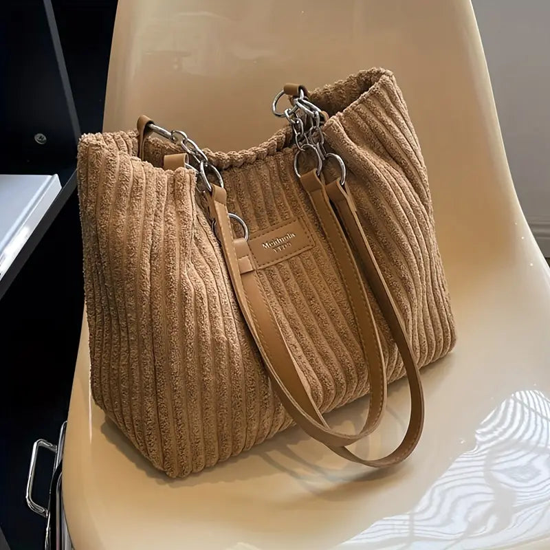 Lyssa | Tasche aus geripptem Samt