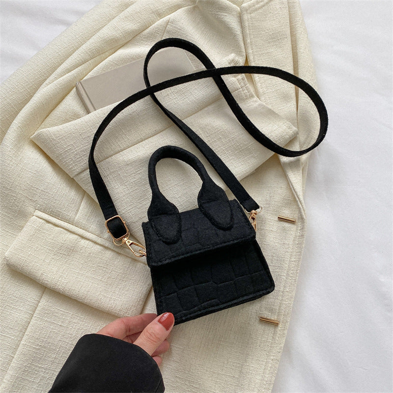 Schlichte Casual-Umhängetasche für Frauen