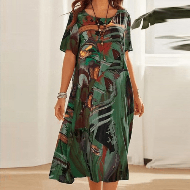 Elizabeth – Elegantes Kleid mit Blumenmuster