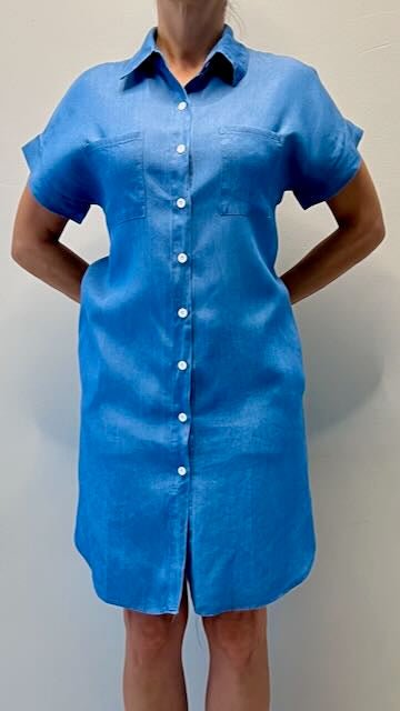 Adaluna | Lässiges Denim-Kleid