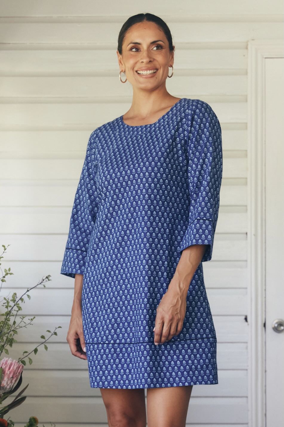 Cirella | Elegante Tunika mit Reißverschluss