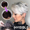 Clip In Haarteil Topper Für Volumen Oberkopf product image 1