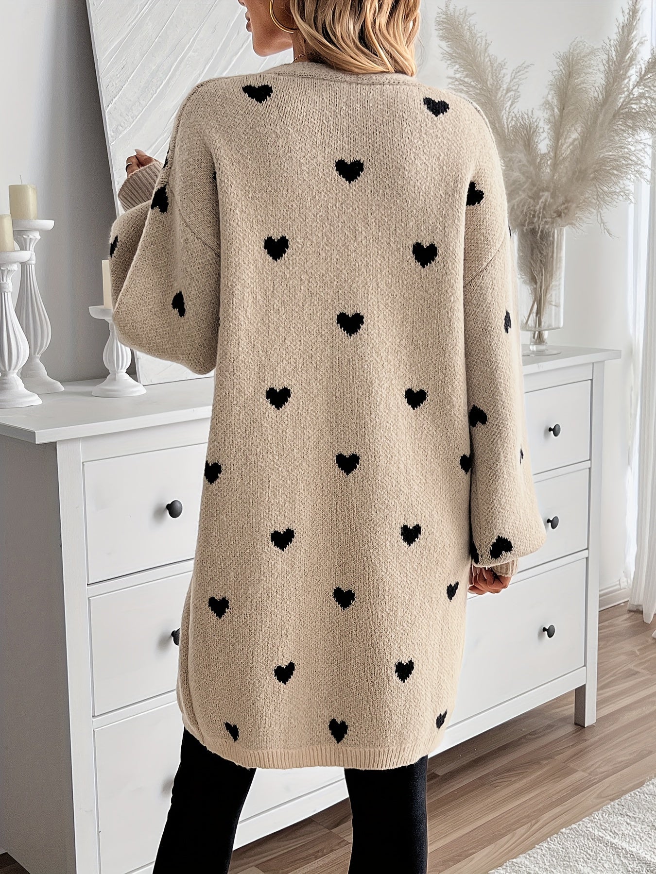 Federica | Lange Strickjacke