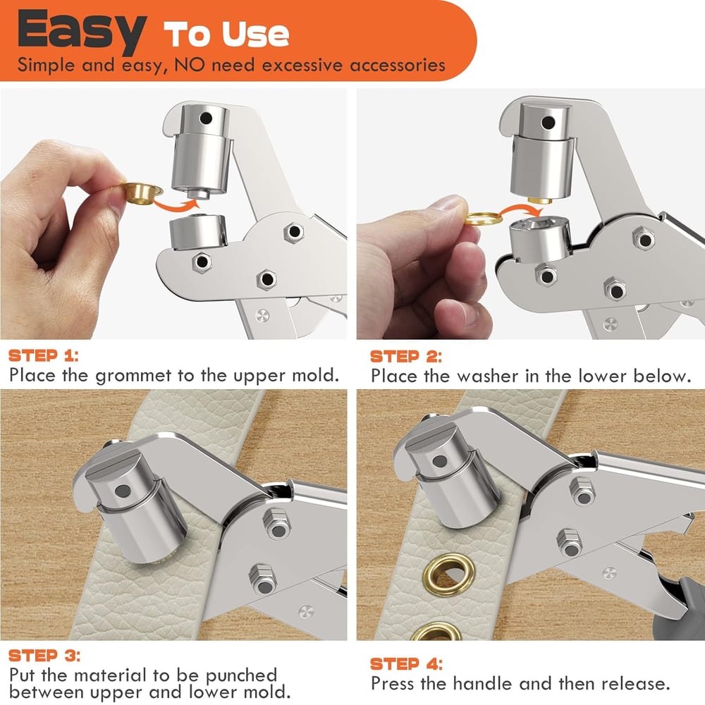 ClipNail™ – Vielseitig einsetzbar für Segel, Leder, Vorhänge & Taschen [50% Rabatt]