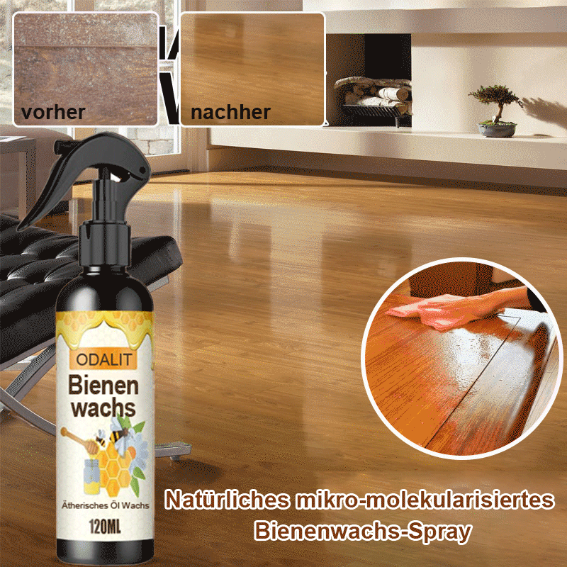 HiveGlow™ – Natürlicher mikromolekularer Bienenwachsspray für sanfte Pflege [1 + 1 Gratis]
