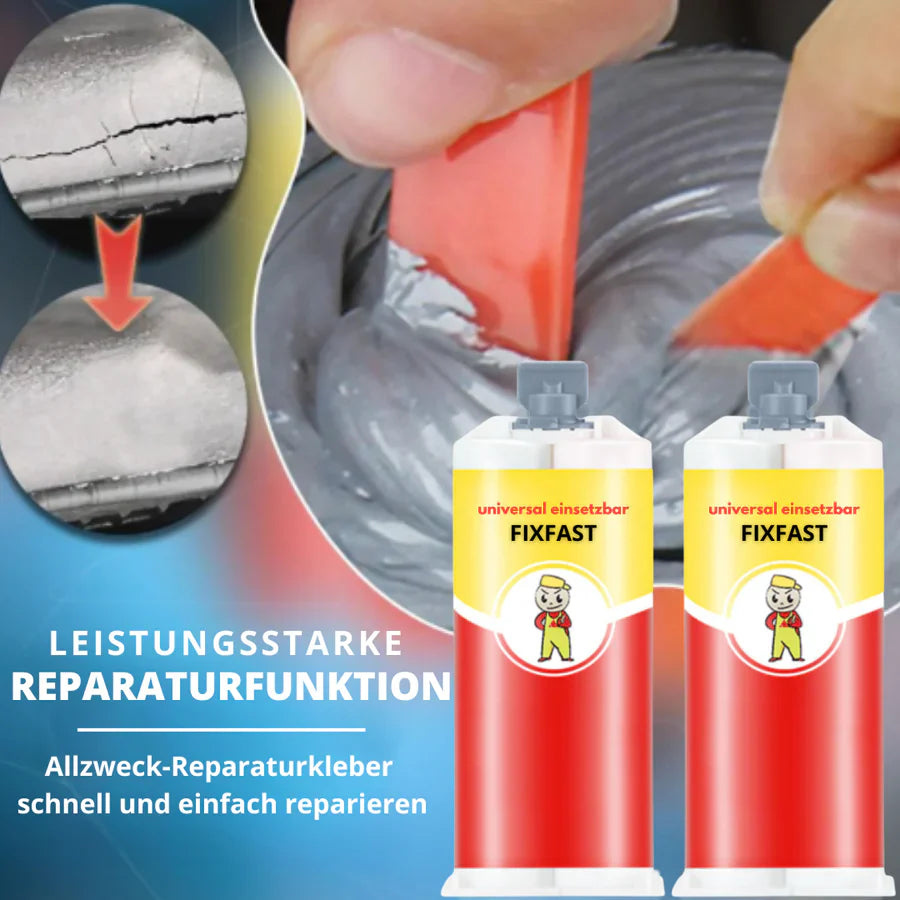 FixFast™ Langlebiger Reparaturkleber (Letzter Tag Rabatt) [1 + 1 Gratis]