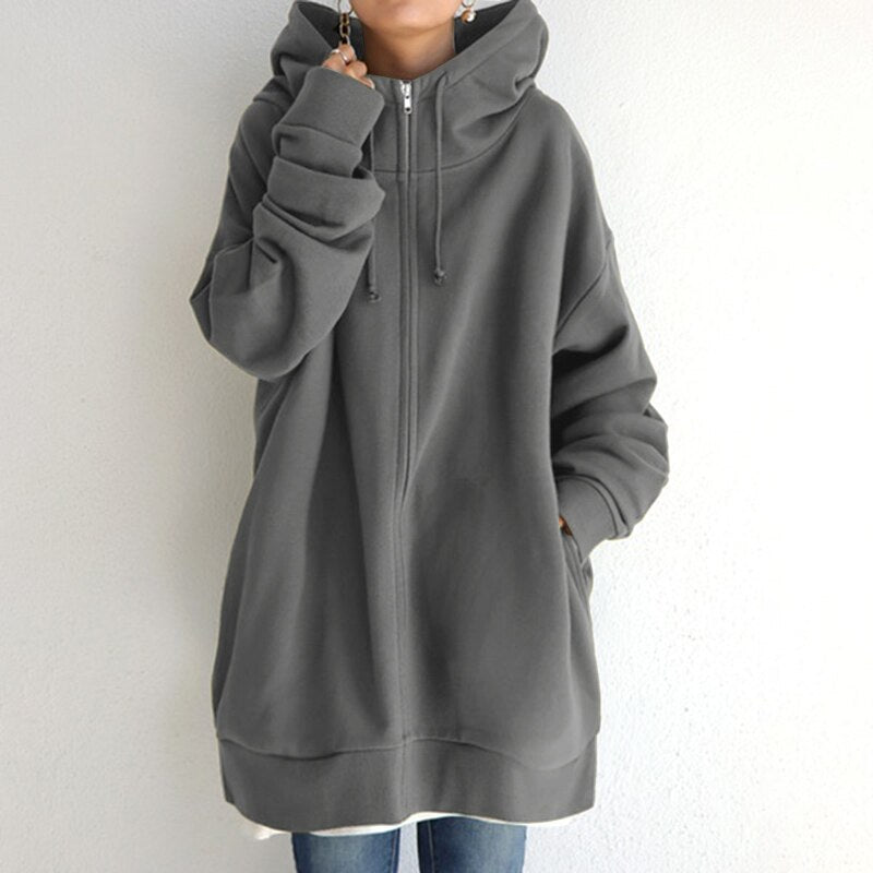 Gemütliche Oversized Winter-Hoodie Für Ultimativen Komfort Und Stil Für Frauen