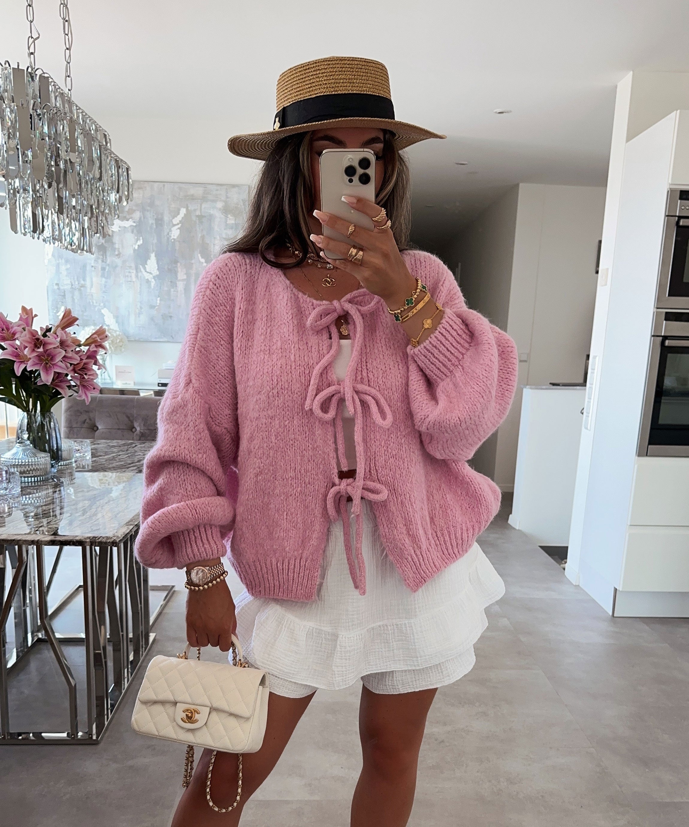 Schleife Rosa mit zartem Charme für Frauen