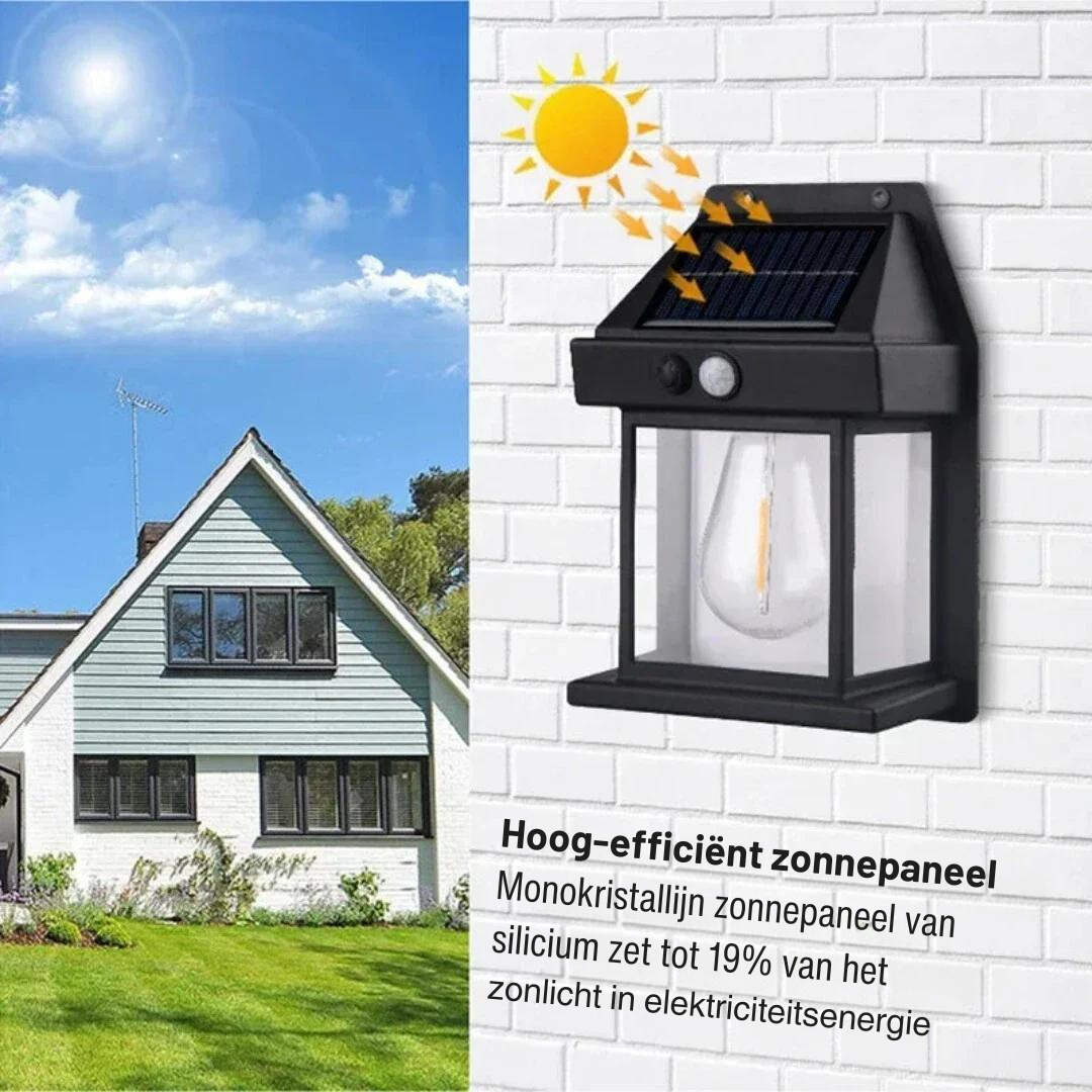 Glowify™ – Solarbetriebene LED-Wandleuchte für Außenbereiche [50% Rabatt]