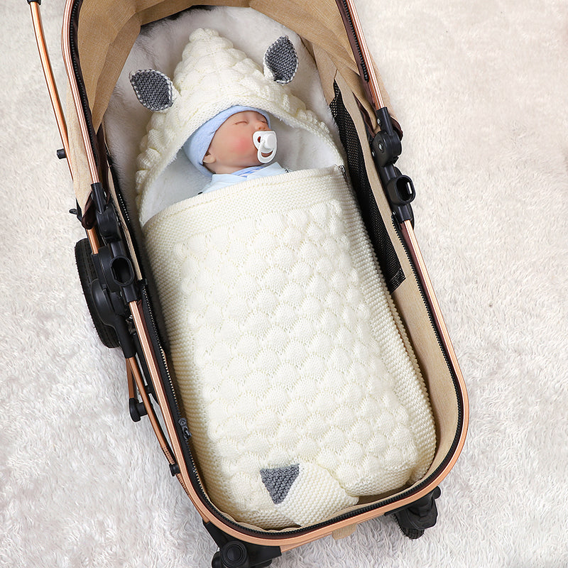 Warmer Gestrickter Babyschlafsack Für Ruhige Nächte product image 5