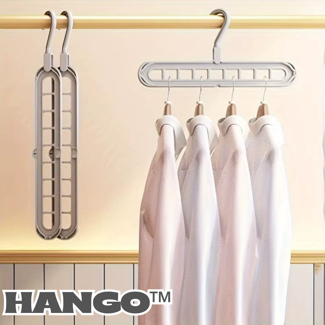 Hango™ – Drehbarer Kleiderbügel im praktischen 4er-Set [50 % Rabatt]