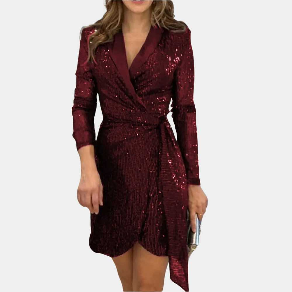 Araceli | Elegantes Damen-Blazerkleid mit Gürtel