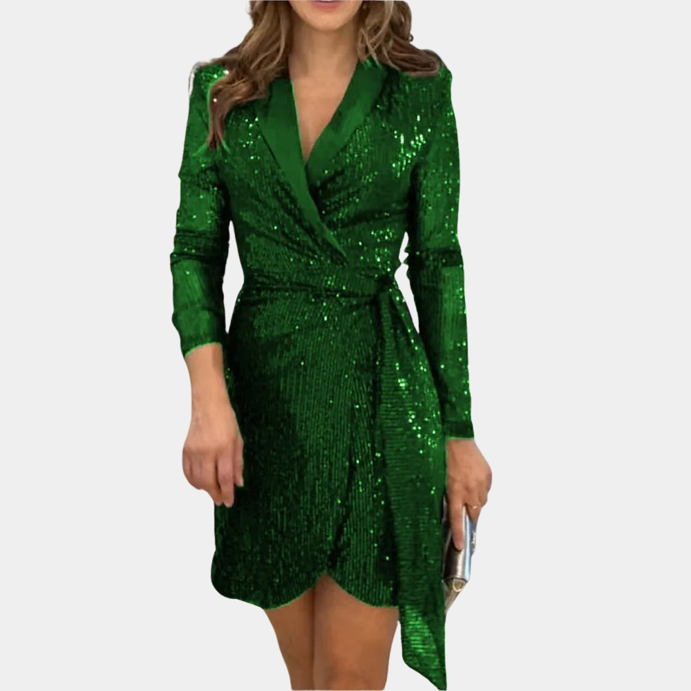 Araceli | Elegantes Damen-Blazerkleid mit Gürtel