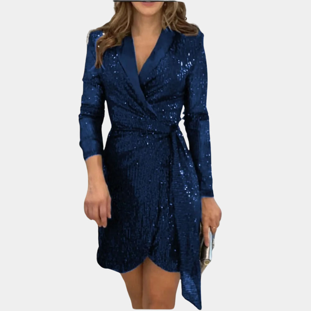 Araceli | Elegantes Damen-Blazerkleid mit Gürtel