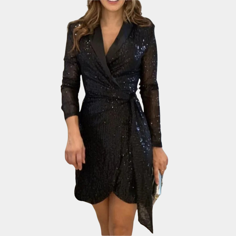 Araceli | Elegantes Damen-Blazerkleid mit Gürtel