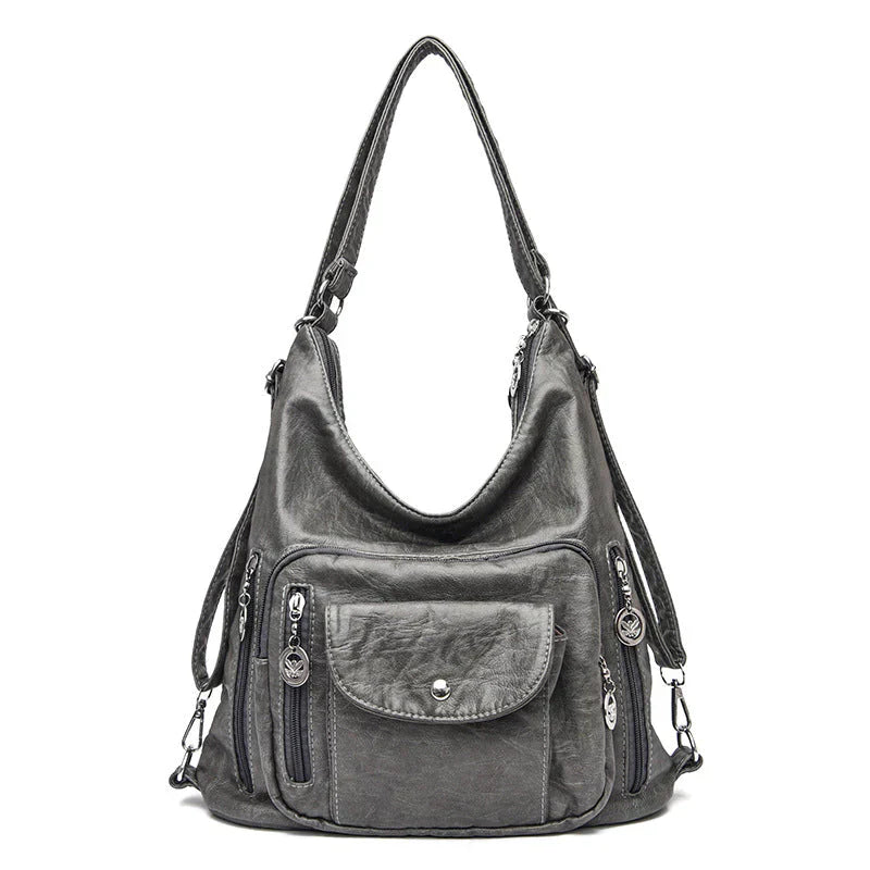 Chaia | Weiche Ledertasche mit großem Fassungsvermögen