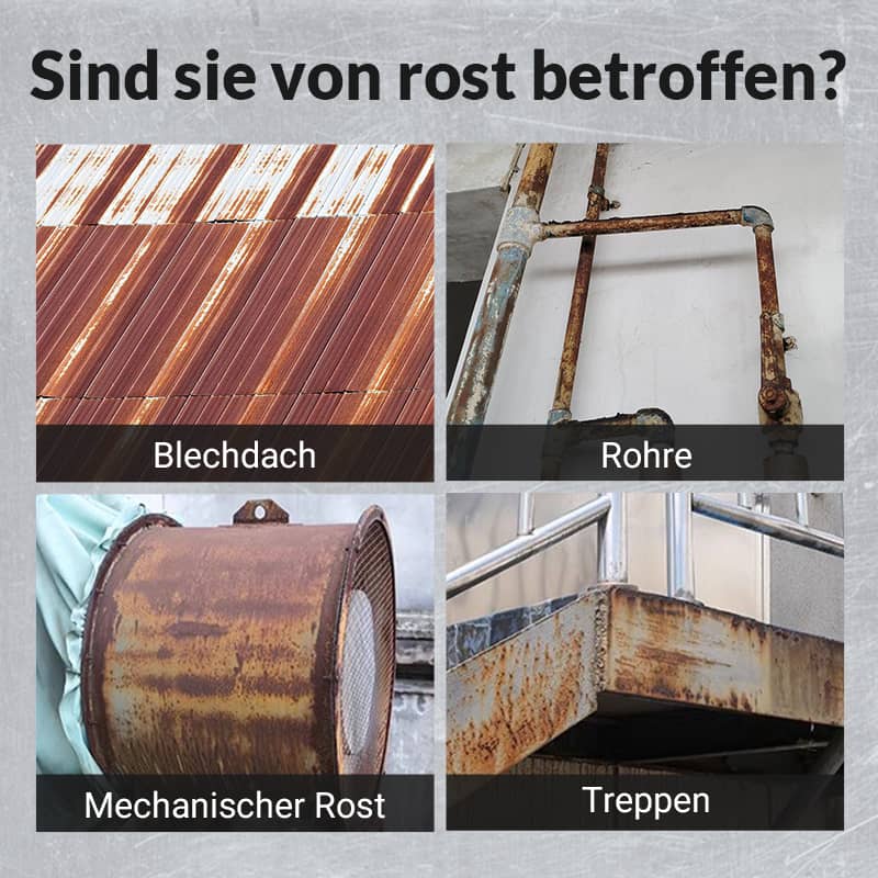 Rustonix™ – Rostentferner und Konversionslack für nachhaltigen, langanhaltenden Schutz [1 + 1 Gratis]