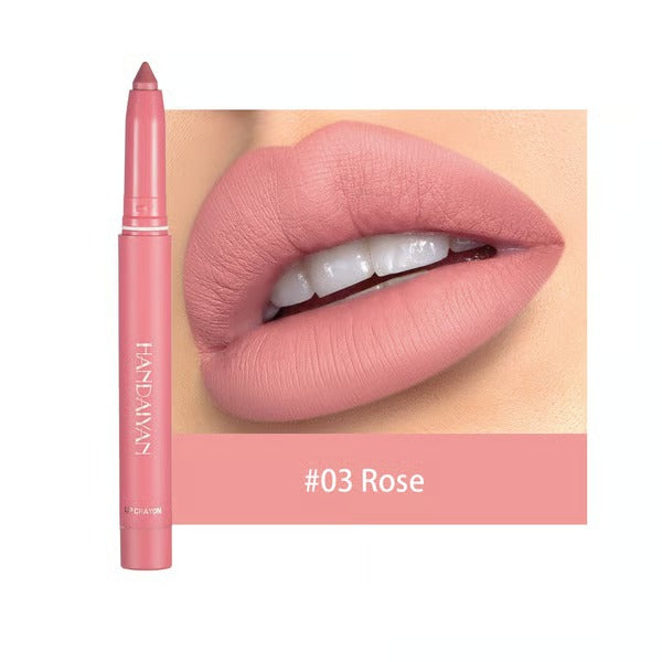 SilkPout™ – 2-in-1 Lippen- & Konturenstift, langanhaltend, wischfest, 6–8 Stunden Halt [50% Rabatt]