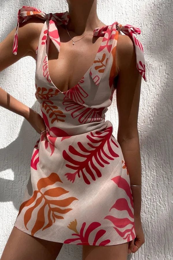 Finja | Tropisches Sommer-Minikleid