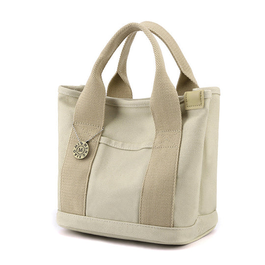 Neliah | Canvas-Handtasche mit großem Fassungsvermögen
