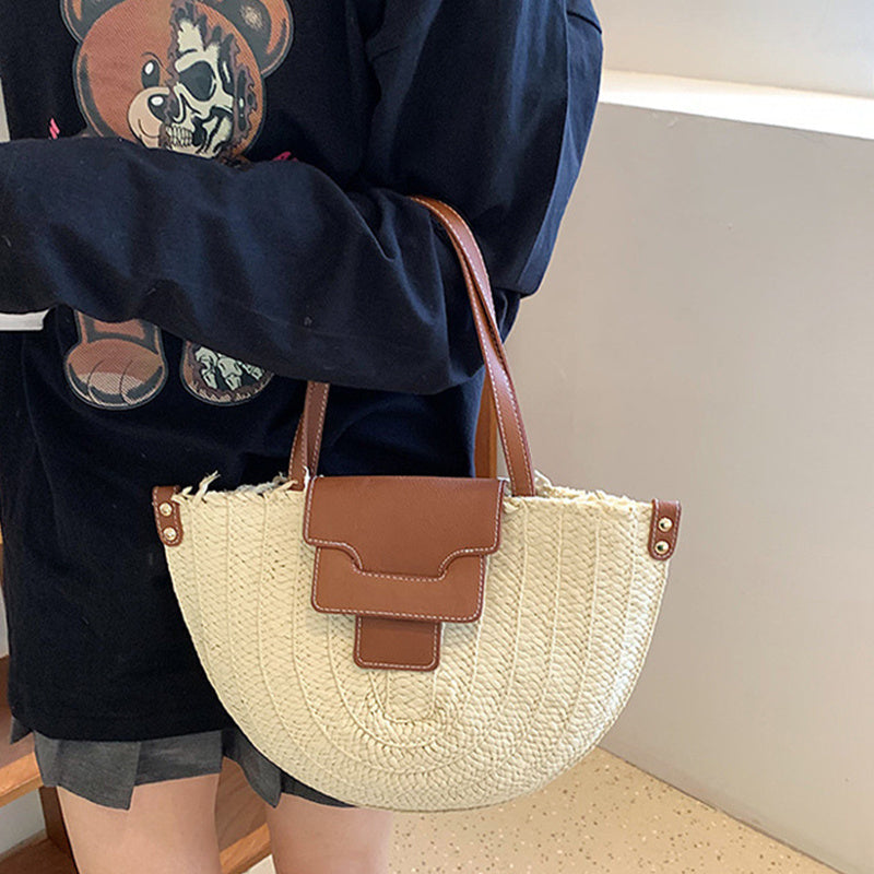 Sunny | Tote Tasche aus Stroh