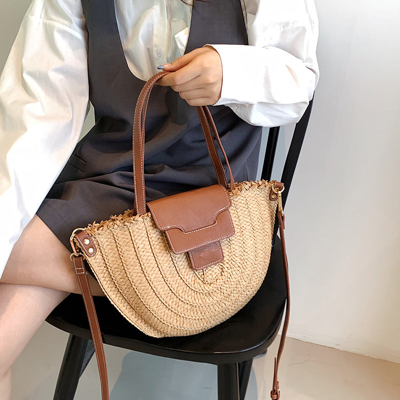 Sunny | Tote Tasche aus Stroh