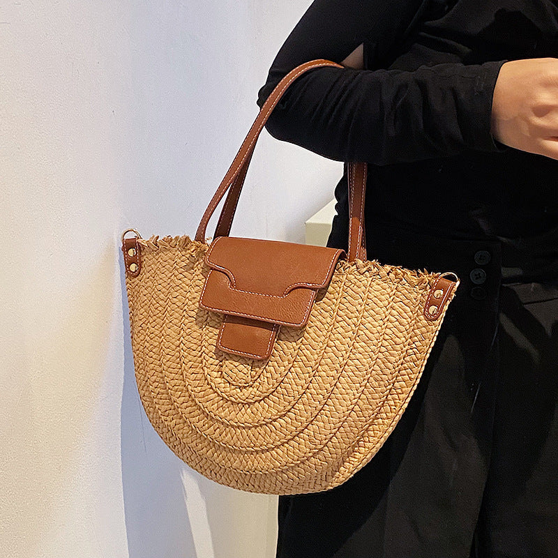 Sunny | Tote Tasche aus Stroh