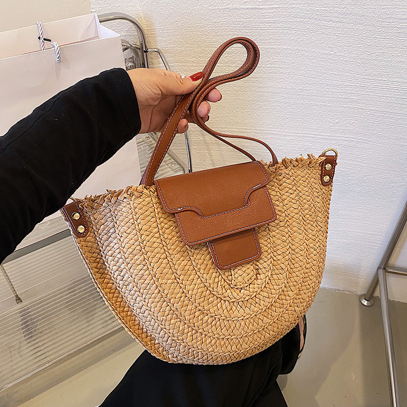 Sunny | Tote Tasche aus Stroh