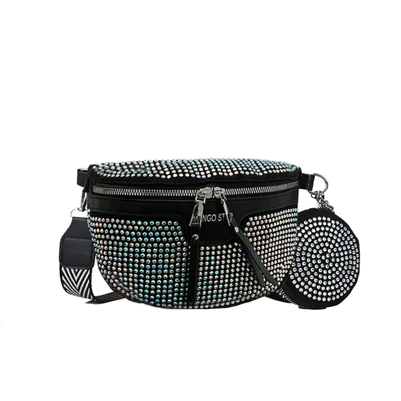 Elanna | Strass Umhängetasche