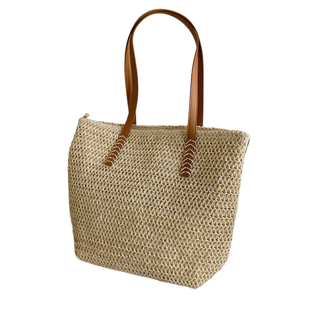 Eleonore | Cabas-Tasche aus Stroh