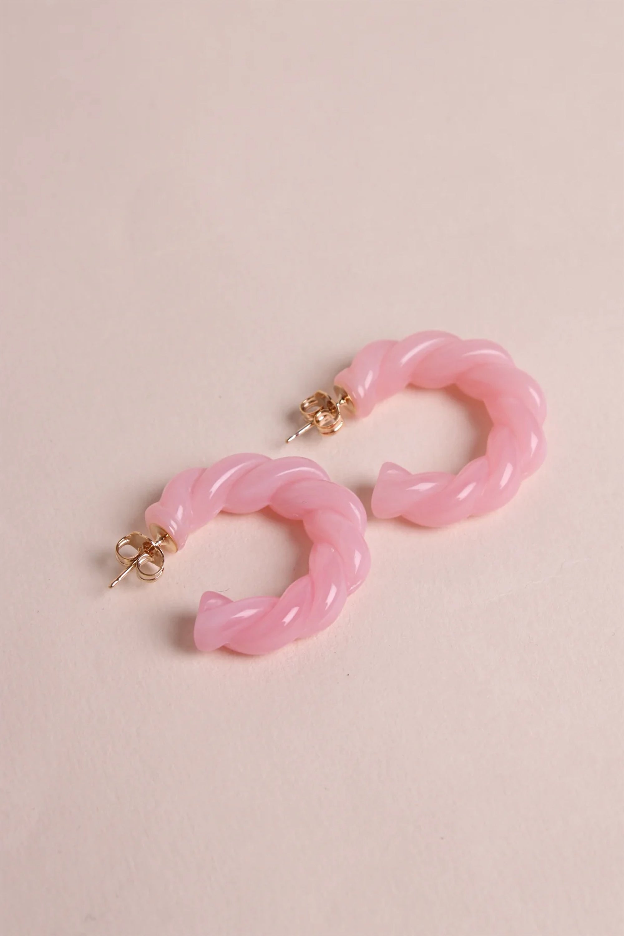 Rosa Ohrring mit elegantem Design für Frauen