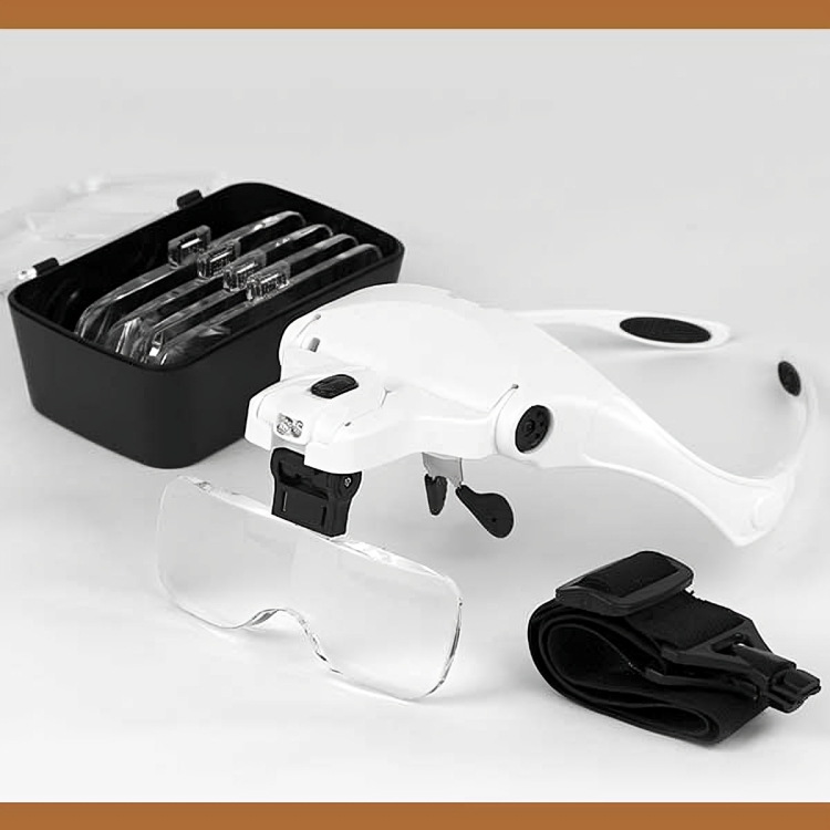 FocusLens™ – Lupenstirnband mit hellem LED-Licht für besonders präzises Arbeiten [50% Rabatt]
